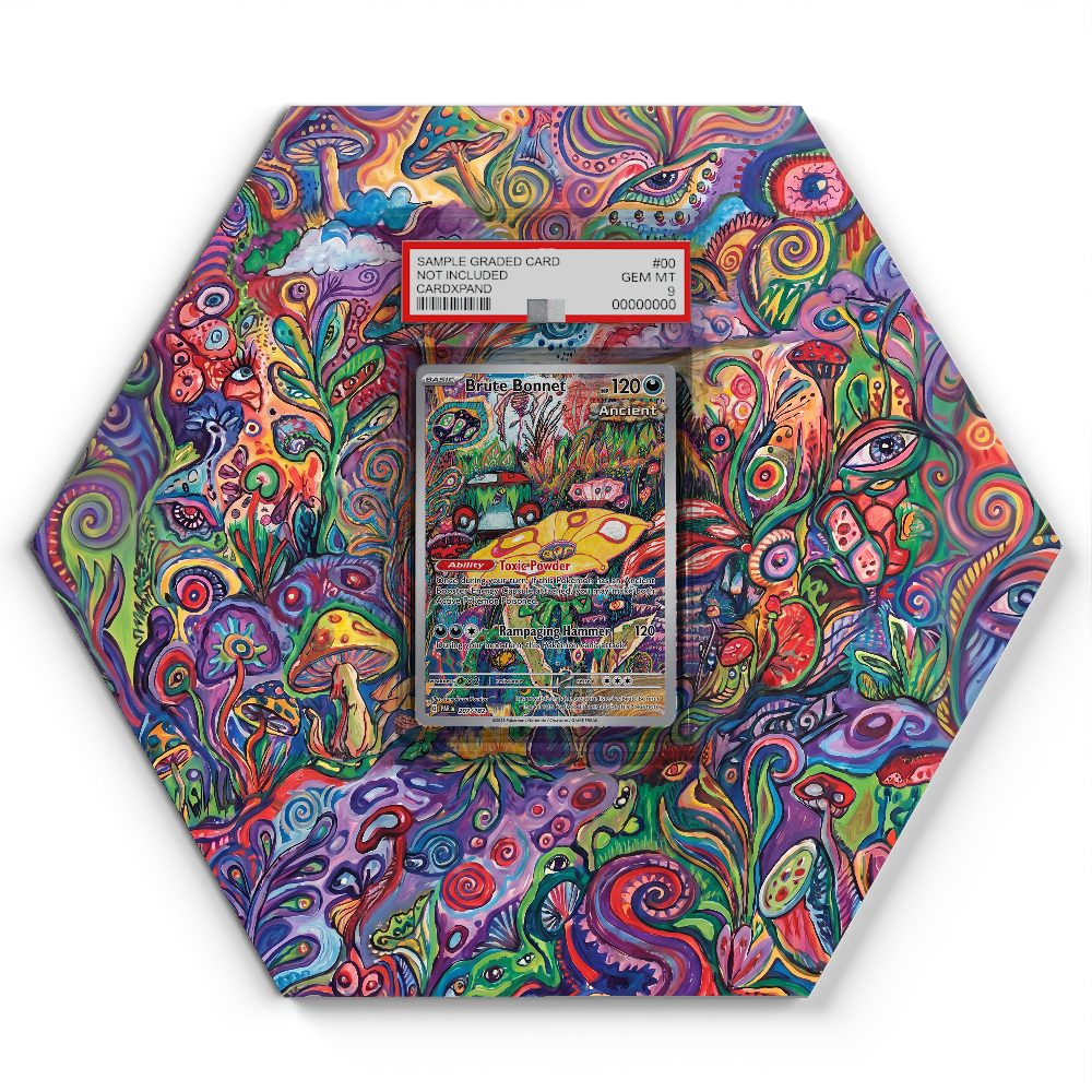 105 Crapustule - Extended Artwork Pokemon Card Display