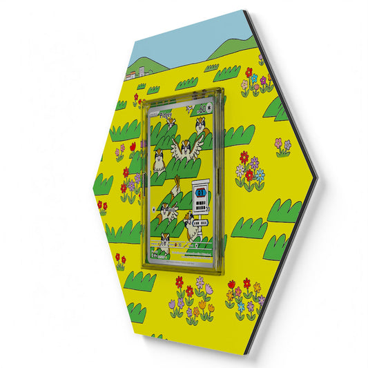 207/197 Roucool - Extended Artwork Pokemon Card Display