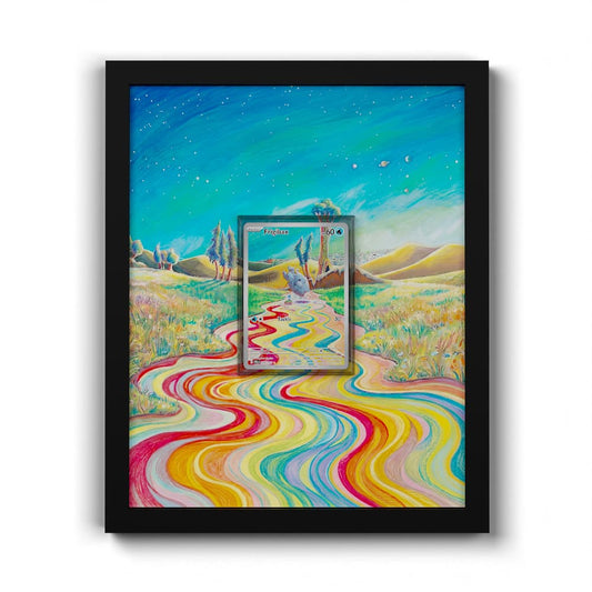 208 Frigodo - Extended Artwork Framed Pokemon Card Display