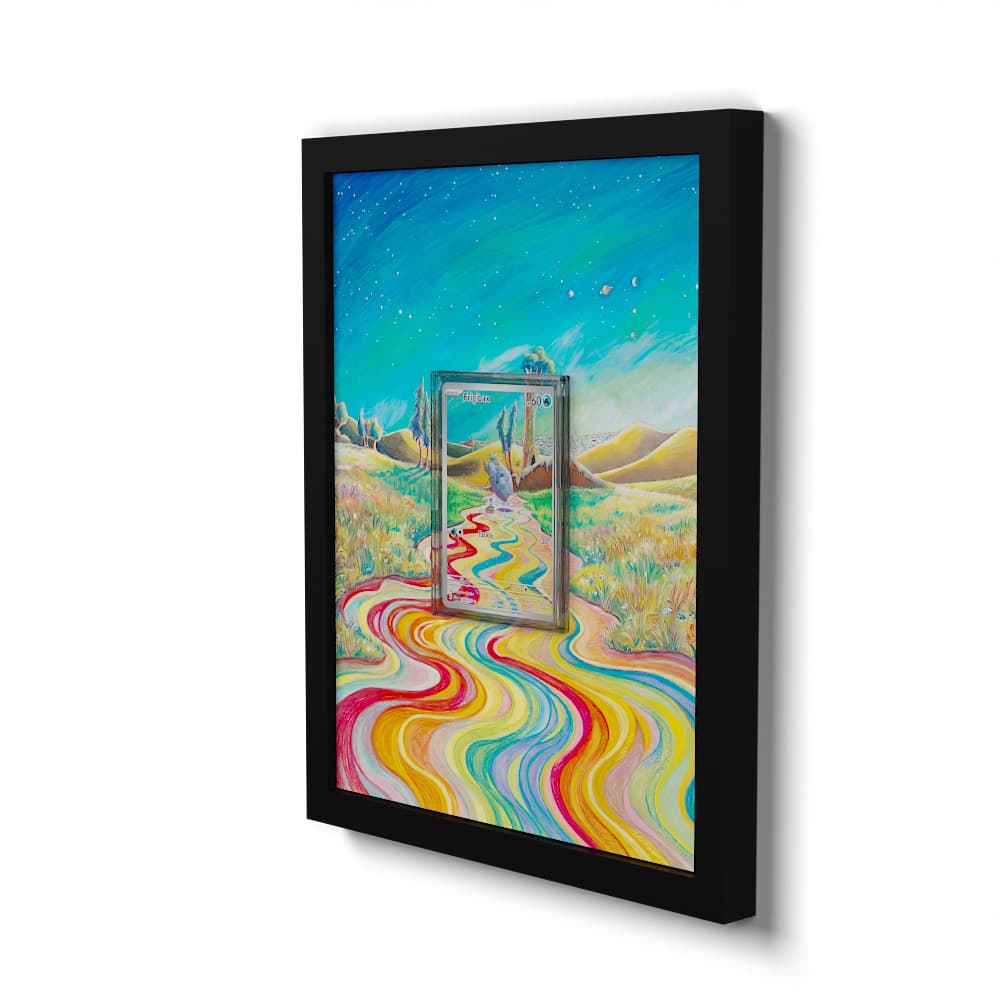 208 Frigodo - Extended Artwork Framed Pokemon Card Display