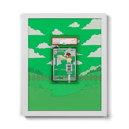 208 Roucoups - Extended Artwork Framed Pokemon Card Display
