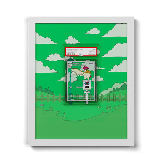208 Roucoups - Extended Artwork Framed Pokemon Card Display