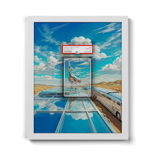 209 Airmure - Extended Artwork Framed Pokemon Card Display