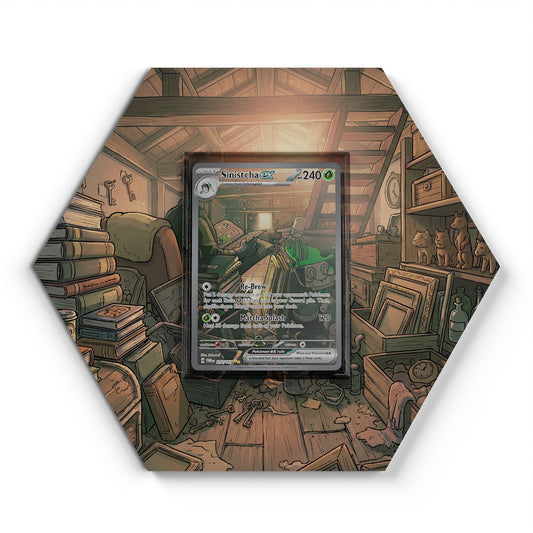 210/167 Théffroyable EX - Extended Artwork Pokemon Card Display
