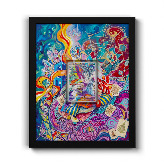 210 Glaivodo - Extended Artwork Framed Pokemon Card Display