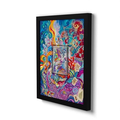 210 Glaivodo - Extended Artwork Framed Pokemon Card Display