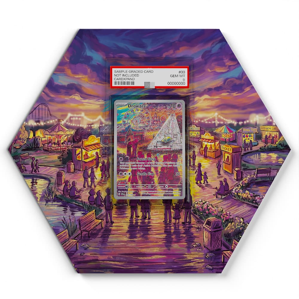 210/198 Soporifik - Extended Artwork Pokemon Card Display