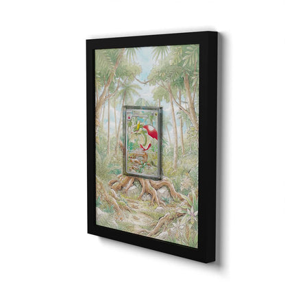 210 Dratatin - Extended Artwork Framed Pokemon Card Display