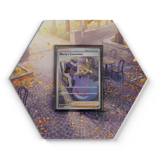 105 Crapustule - Extended Artwork Pokemon Card Display