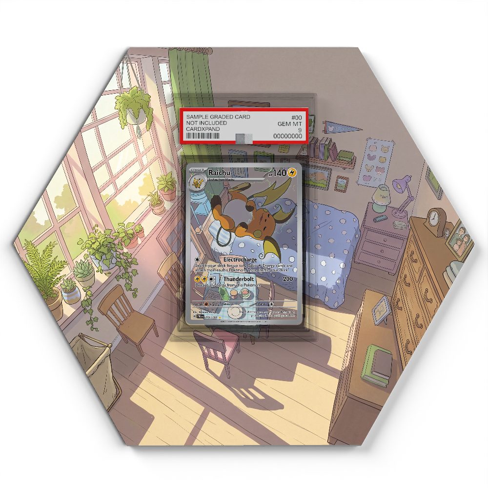 105 Crapustule - Extended Artwork Pokemon Card Display