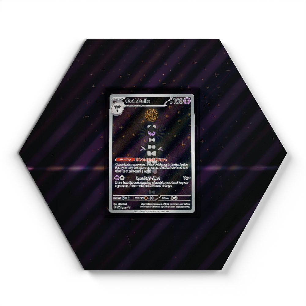 105 Crapustule - Extended Artwork Pokemon Card Display