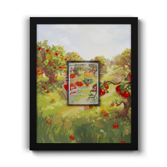 211 Pomdrapi - Extended Artwork Framed Pokemon Card Display