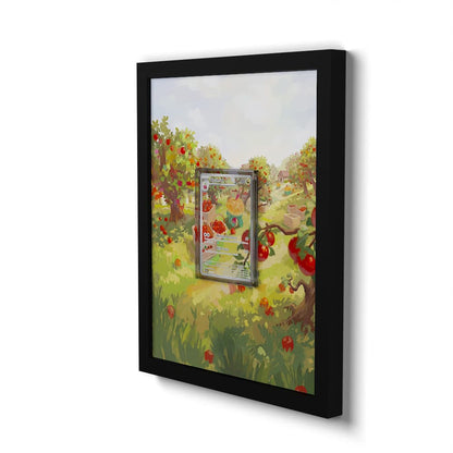 211 Pomdrapi - Extended Artwork Framed Pokemon Card Display