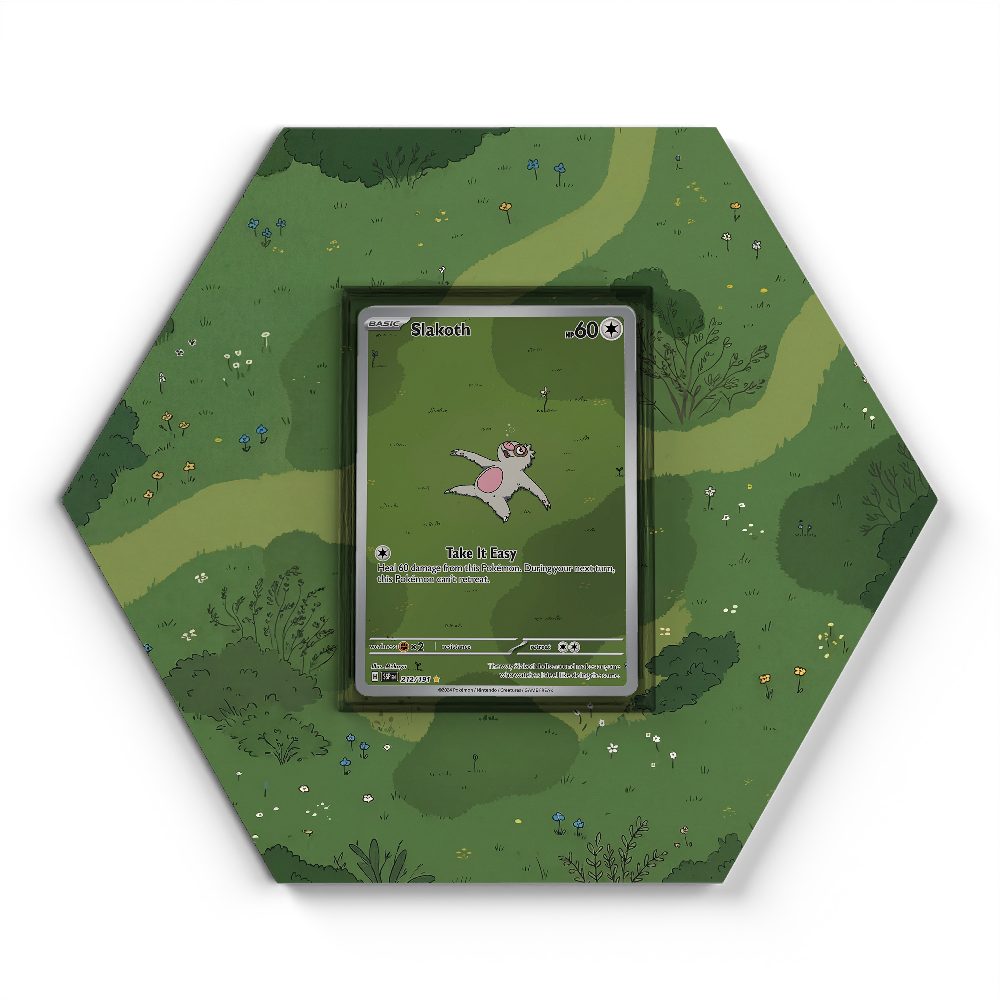 212/191 Parecool - Extended Artwork Pokemon Card Display