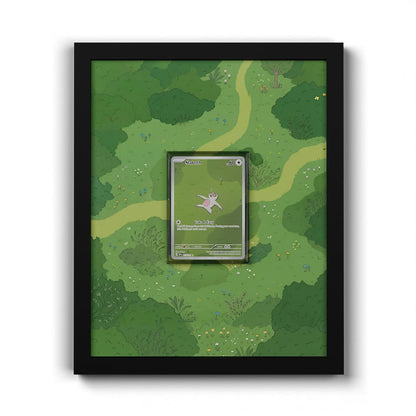 212 Parecool - Extended Artwork Framed Pokemon Card Display