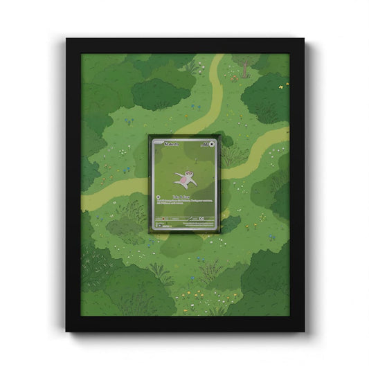 212 Parecool - Extended Artwork Framed Pokemon Card Display
