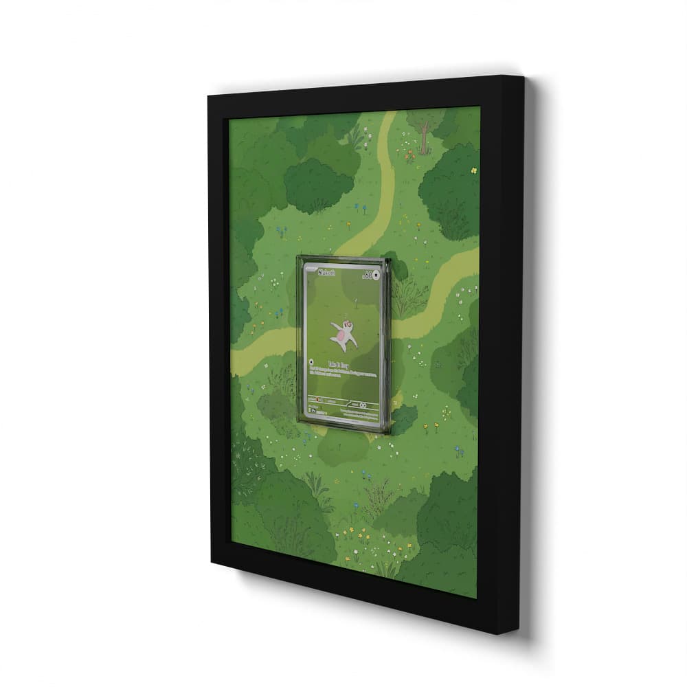 212 Parecool - Extended Artwork Framed Pokemon Card Display