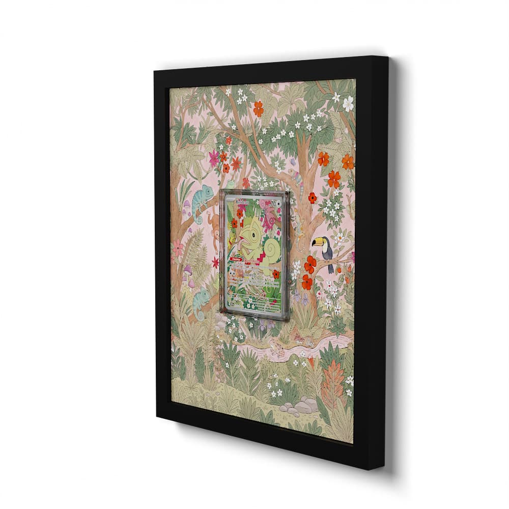 213 Kecleon - Extended Artwork Framed Pokemon Card Display