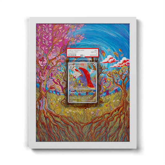 214 Gueriaigle - Extended Artwork Framed Pokemon Card Display