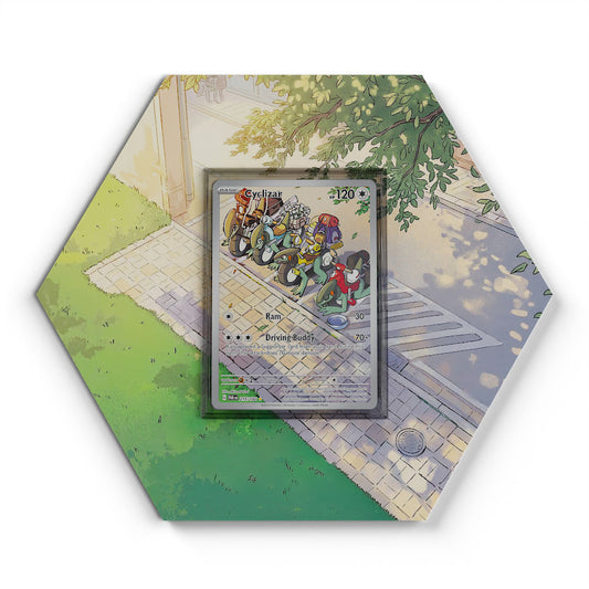 215/182 Motorizard - Extended Artwork Pokemon Card Display