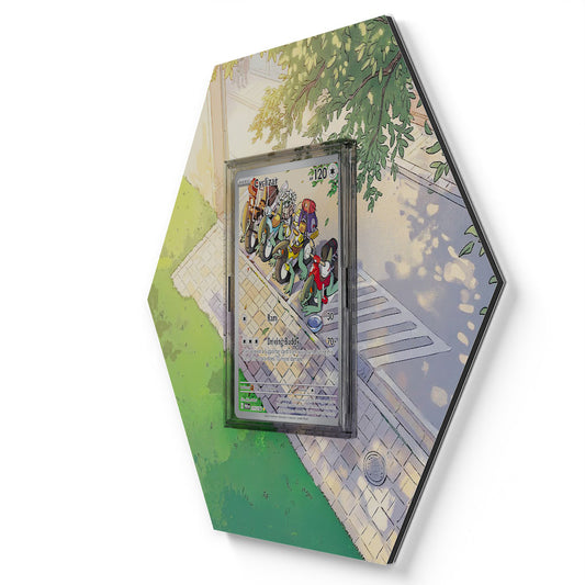 215/182 Motorizard - Extended Artwork Pokemon Card Display