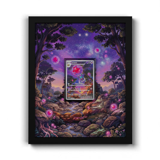 215 Briaude - Extended Artwork Framed Pokemon Card Display