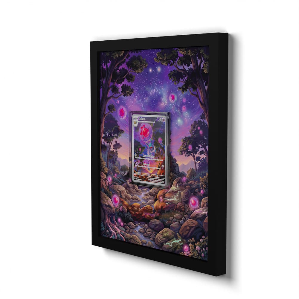 215 Briaude - Extended Artwork Framed Pokemon Card Display