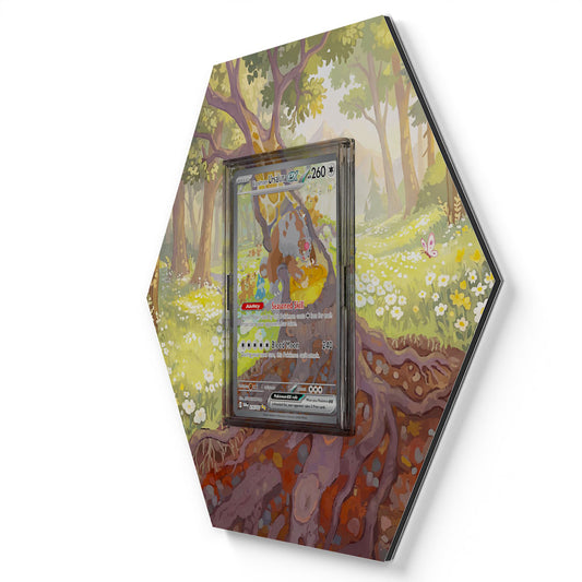 216/167 Ursaking Lune Vermeille EX - Extended Artwork Pokemon Card Display