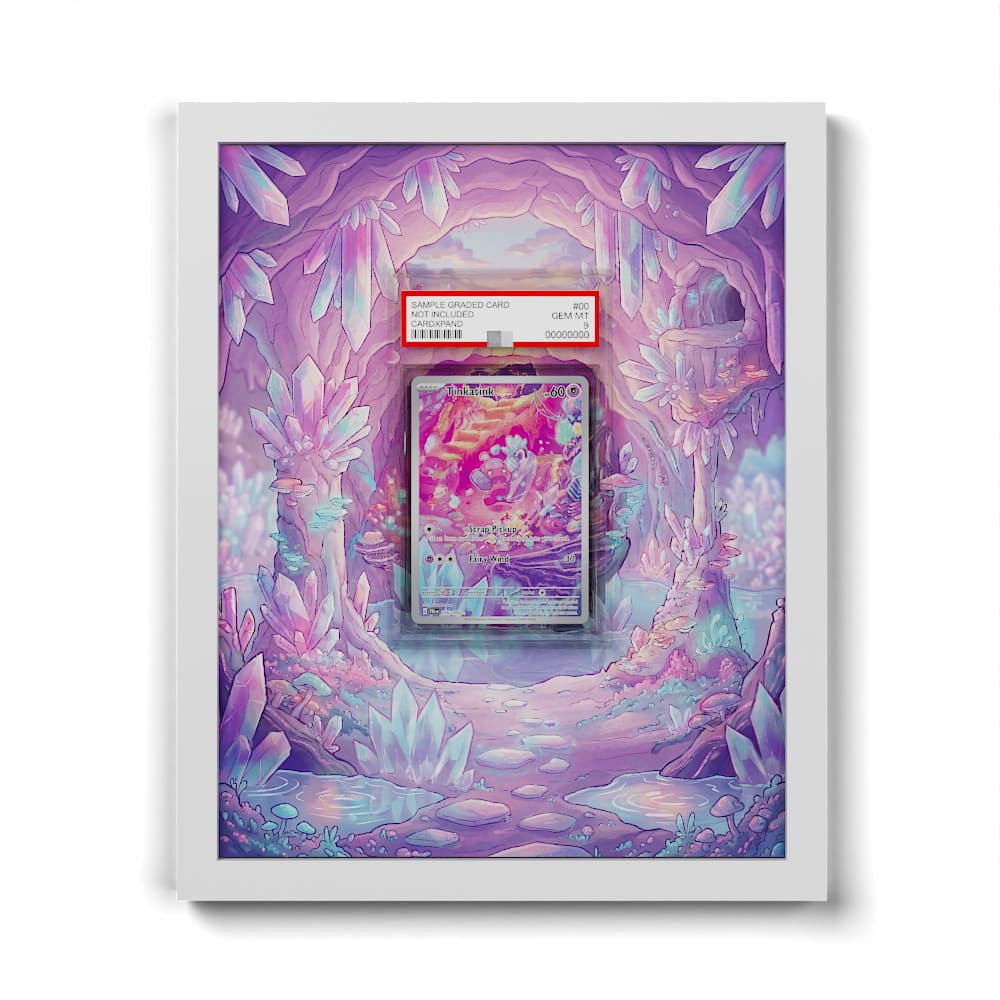 216 Forgerette - Extended Artwork Framed Pokemon Card Display