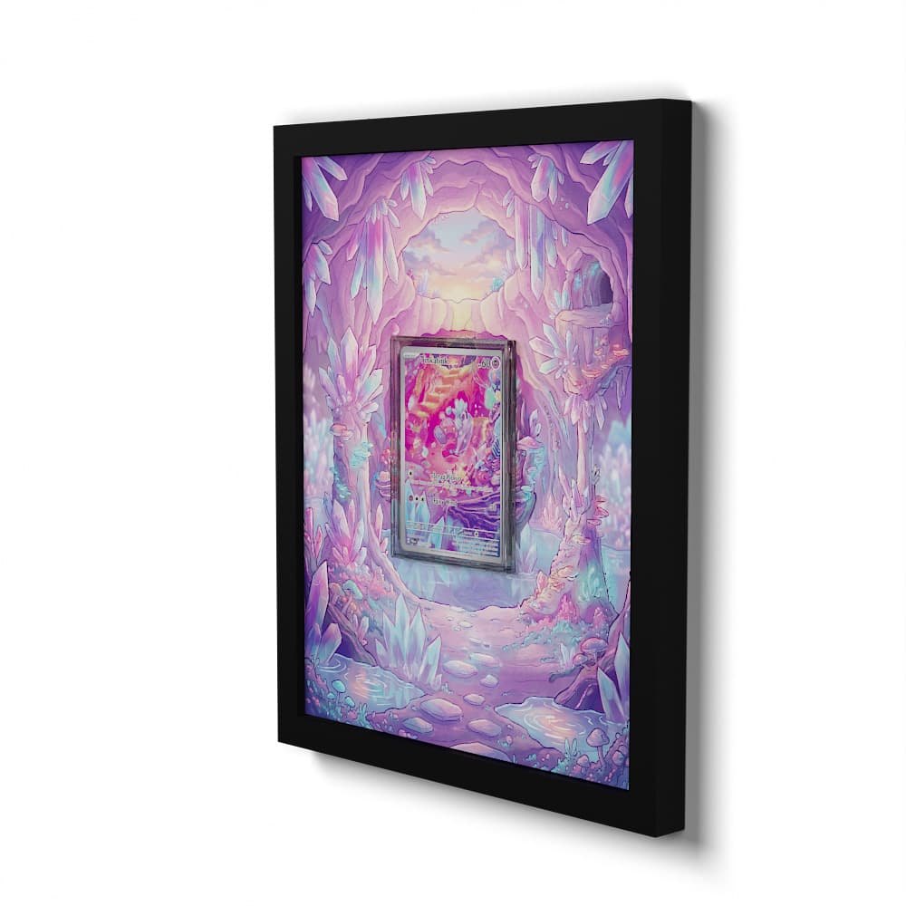 216 Forgerette - Extended Artwork Framed Pokemon Card Display