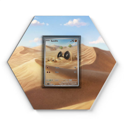 105 Crapustule - Extended Artwork Pokemon Card Display