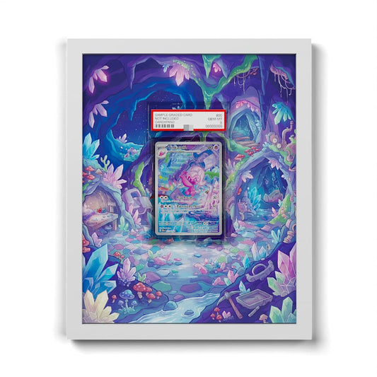 217 Forgella - Extended Artwork Framed Pokemon Card Display