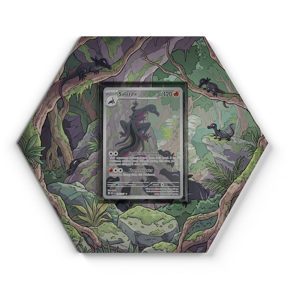 224/217 Malamandre - Extended Artwork Pokemon Card Display