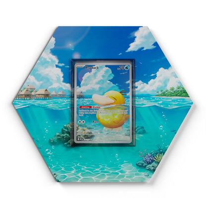 226/217 Psykokwak - Extended Artwork Pokemon Card Display