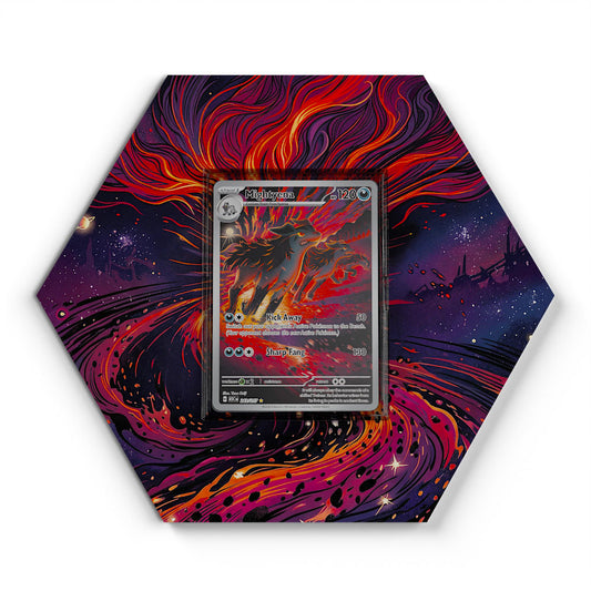 243/217 Grahyèna - Extended Artwork Pokemon Card Display