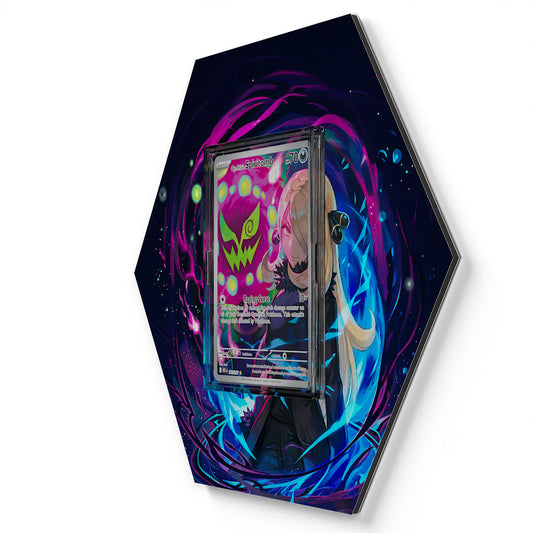 244/217 Spiritomb de Cynthia - Extended Artwork Pokemon Card Display