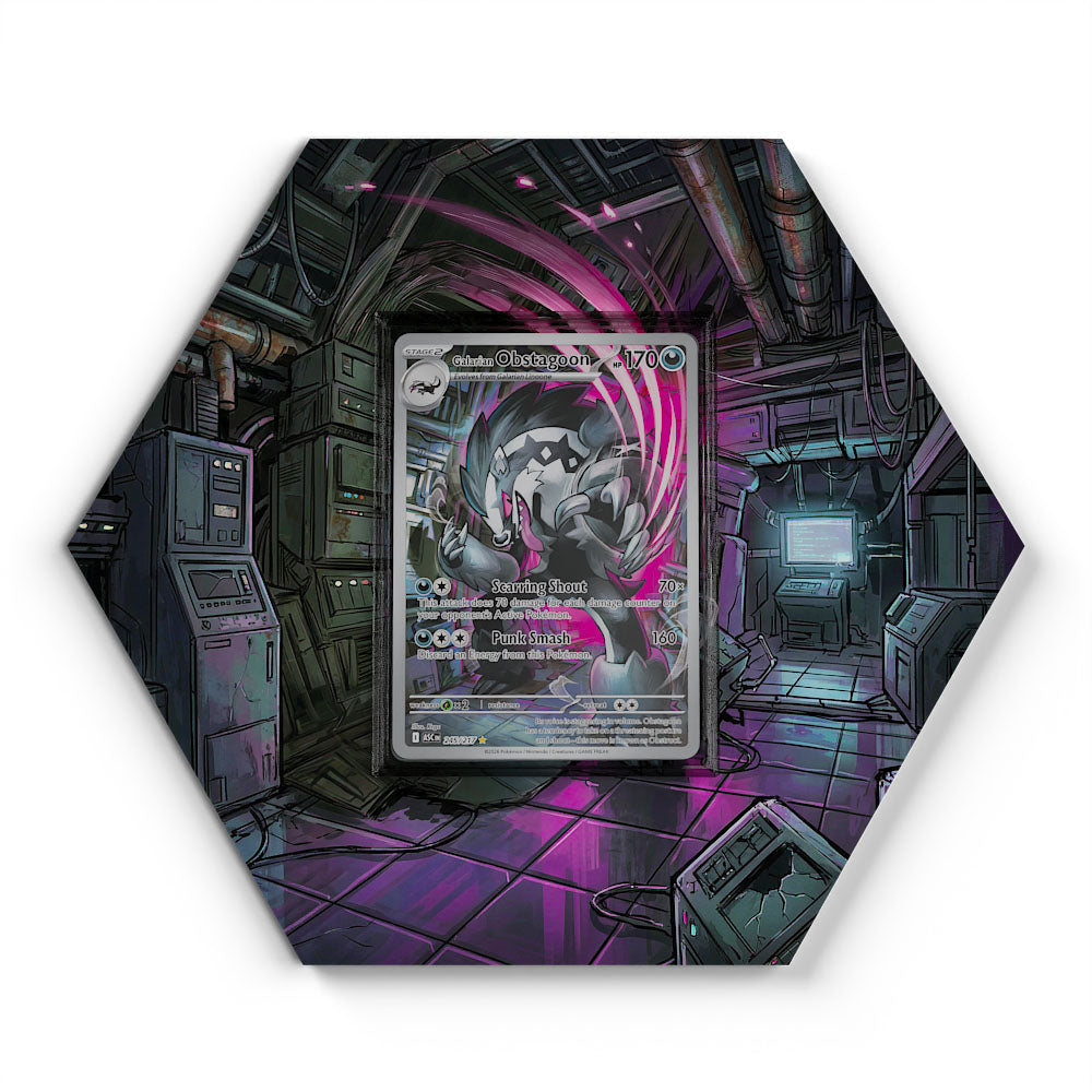 245/217 Ixon de Galar - Extended Artwork Pokemon Card Display