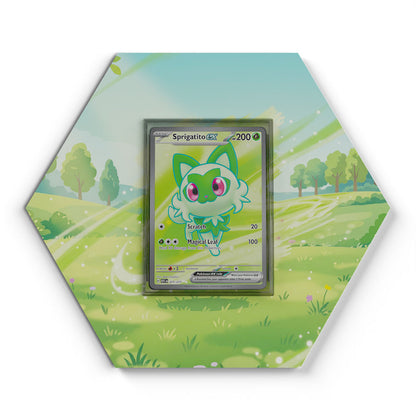 251/217 Poussacha EX - Extended Artwork Pokemon Card Display