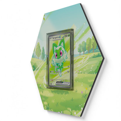 251/217 Poussacha EX - Extended Artwork Pokemon Card Display