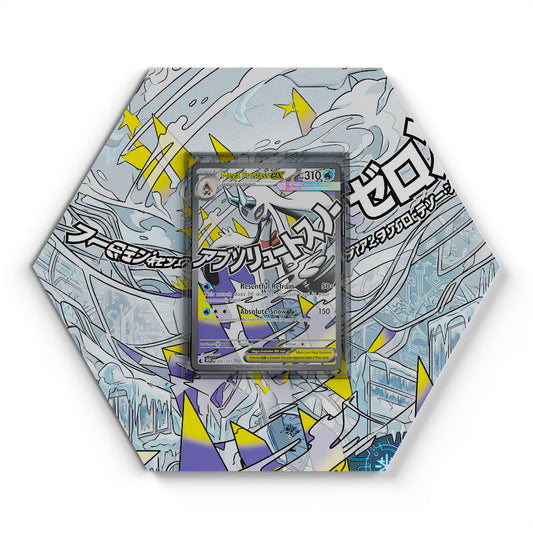 265/217 Méga-Momartik EX - Extended Artwork Pokemon Card Display