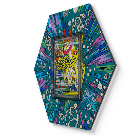 266/217 Méga-Ohmassacre EX - Extended Artwork Pokemon Card Display