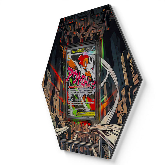 270/217 Méga-Baggaïd EX - Extended Artwork Pokemon Card Display