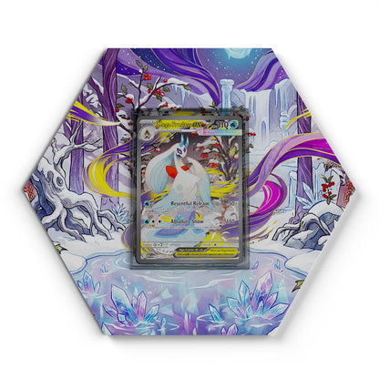 275/217 Méga-Momartik EX - Extended Artwork Pokemon Card Display