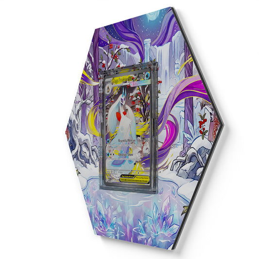 275/217 Méga-Momartik EX - Extended Artwork Pokemon Card Display