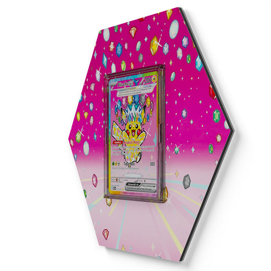 277/217 Pikachu EX - Extended Artwork Pokemon Card Display