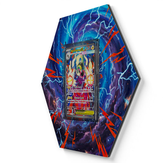 278/217 Méga-Ohmassacre EX - Extended Artwork Pokemon Card Display