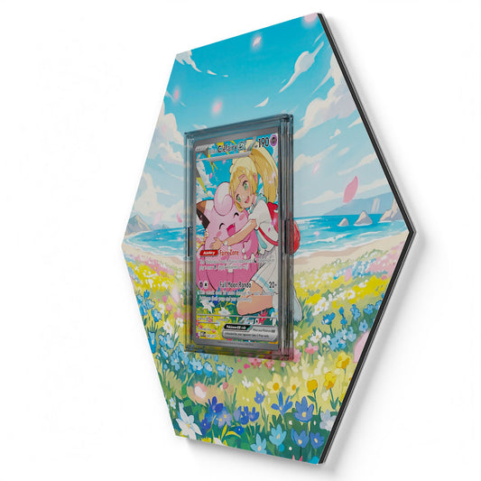 280/217 Mélofée de Lilie EX - Extended Artwork Pokemon Card Display