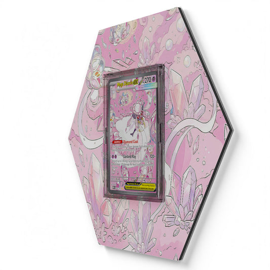 282/217 Méga-Diancie EX - Extended Artwork Pokemon Card Display