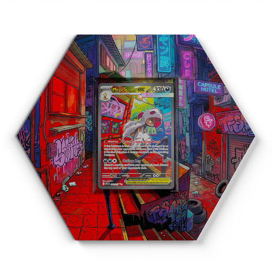 285/217 Méga-Baggaïd EX - Extended Artwork Pokemon Card Display