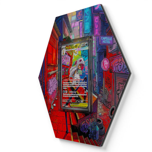 285/217 Méga-Baggaïd EX - Extended Artwork Pokemon Card Display